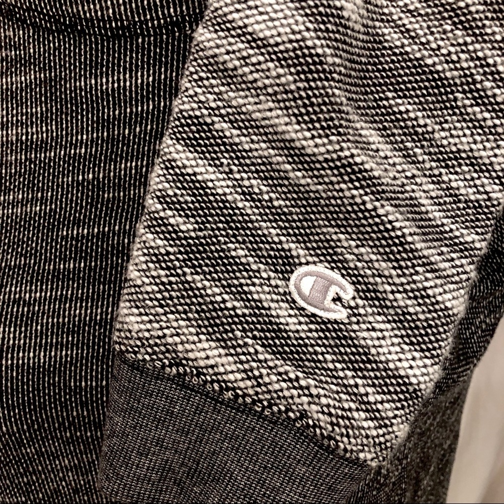 💫grey heathered champion sweater